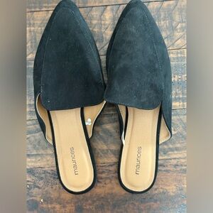 Maurices Black Women's Mules